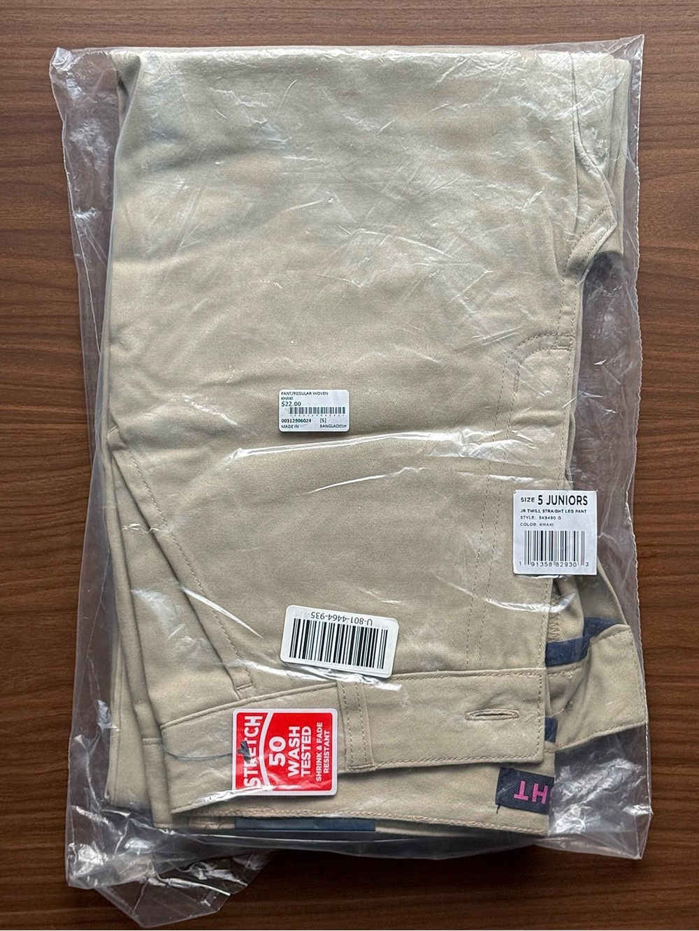 french toast girls straight leg fit stretch pants